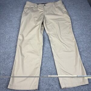 CQR Pants Womens 18 Long Khaki Tactical Hiking Outdoor Stretch Lightweight Tan